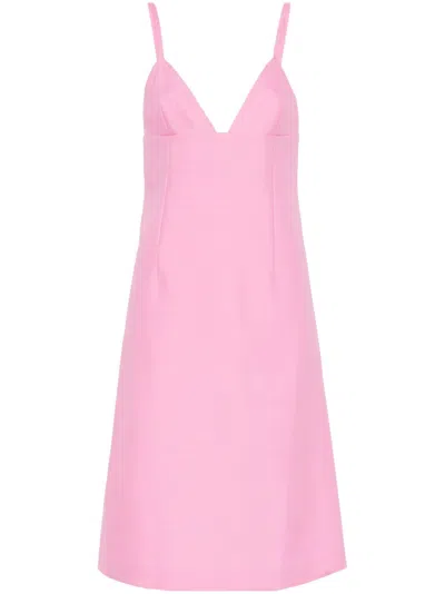 JACQUEMUS LA ROBE CAMISON DRESS - WOMEN'S - VIRGIN WOOL/SILK/POLYESTER