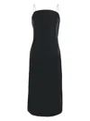 Jacquemus Les Sculptures Bodice Carino Dress In Black