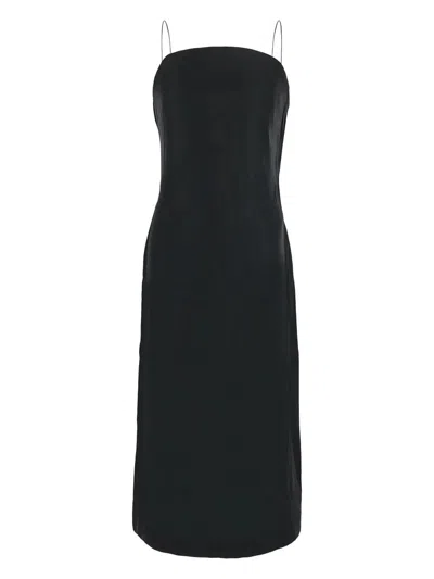 Jacquemus La Robe Carino Midi Dress In Black