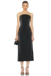 Jacquemus Les Sculptures Bodice Carino Dress In Black
