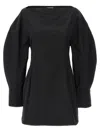 Jacquemus La Robe Chemise Casaco' Dress In Black