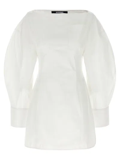 JACQUEMUS LA ROBE CHEMISE CASACO DRESS