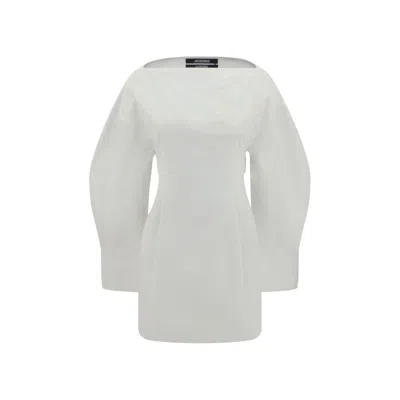 JACQUEMUS LA ROBE CHEMISE CASACO MINI DRESS
