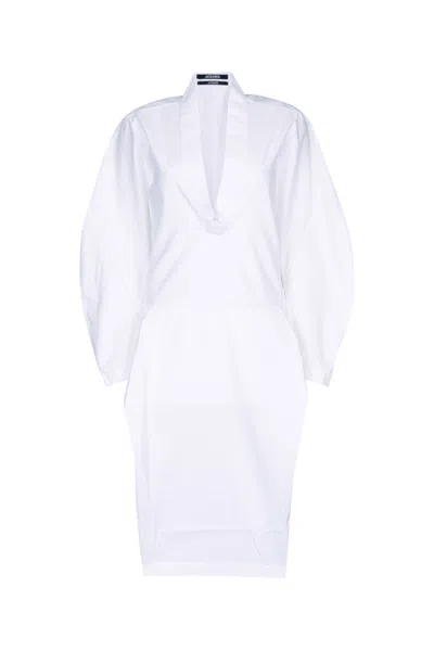 Jacquemus La Robe Colombe In White