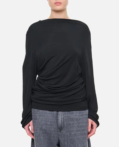 Jacquemus La Robe Croisiere Dress In Black