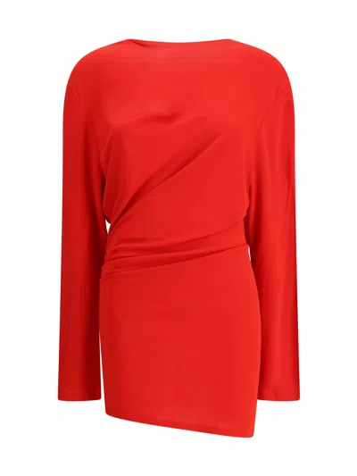 Jacquemus The Croisière Open-back Mini Dress In Red
