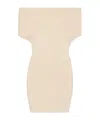 Jacquemus Beige Les Sculptures 'la Robe Cubista' Minidress In Nude