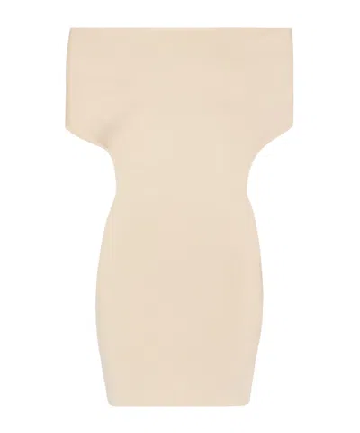 JACQUEMUS JACQUEMUS LA ROBE CUBISTA OFF-SHOULDER DRESS
