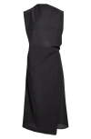 Jacquemus Women Black The Drap Dress, Xs Luxury Dresses For Women Darveys In Black