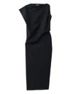 Jacquemus Women Black The Drap Dress, Xs Luxury Dresses For Women Darveys In Black