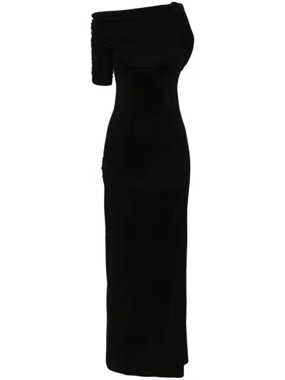 JACQUEMUS JACQUEMUS LA ROBE DRAPEADO