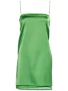Jacquemus Green La Casa 'la Robe Elica' Minidress In Green
