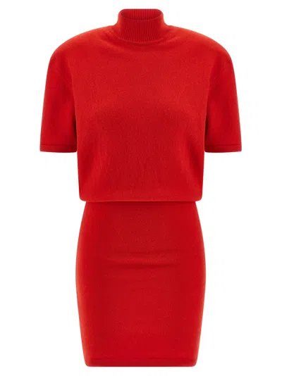 JACQUEMUS LA ROBE MAILLE CASTAGNA DRESS