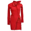 Jacquemus La Robe Maille Colin Mini Dress In Red Wool In Red