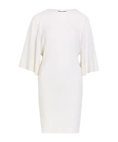 Jacquemus La Robe Maille Mananco Merino And Silk-blend Mini Dress In Neutral
