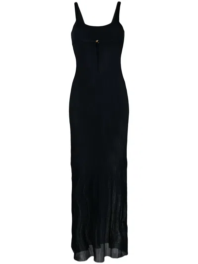 Jacquemus Maille Oranger Dress In Blue
