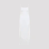 Jacquemus Off White La Robe Maille Plumetis Viscose Long Dress In White