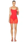 Jacquemus La Robe Maille Roupao In Red