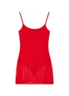 Jacquemus La Robe Maille Roupao In Red