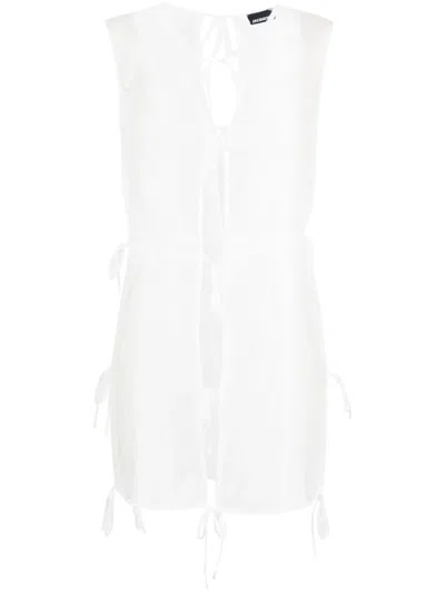 Jacquemus La Robe Minidress In White