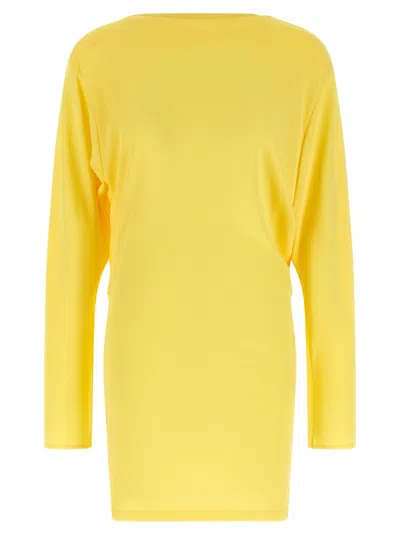 Jacquemus 'la Robe Mistral' Dress In Yellow