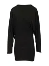 Jacquemus La Robe Mistral Dresses Black In Black