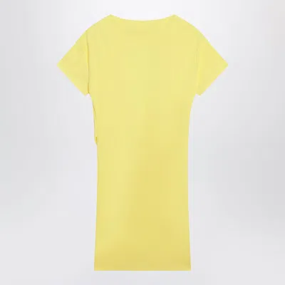 Jacquemus La Robe Mistral Mini Dress In Yellow