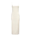 Jacquemus Notte Slip Satin Midi Dress