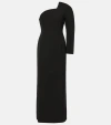 JACQUEMUS LA ROBE PABLO ONE-SHOULDER CRÊPE GOWN