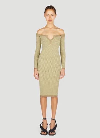 Jacquemus Women La Robe Pampero Dress In Neutral