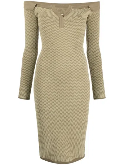 Jacquemus Women La Robe Pampero Dress In Neutral