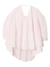 Jacquemus Paysan Oversized Cotton-blend Mini Dress In Pink