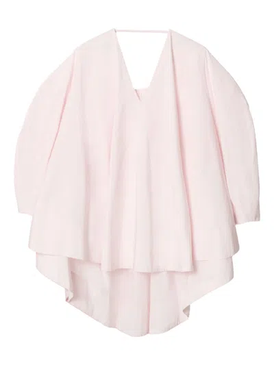 Jacquemus La Robe Paysan In Cotton Blend In Pink