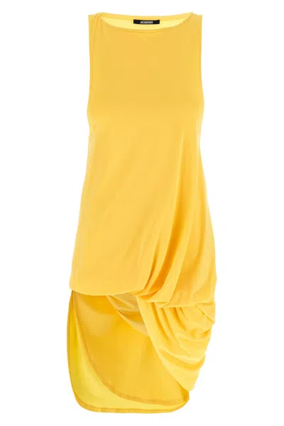 JACQUEMUS JACQUEMUS 'LA ROBE PEPLO COURTE' DRESS