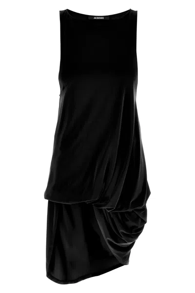 JACQUEMUS JACQUEMUS 'LA ROBE PEPLO COURTE' DRESS
