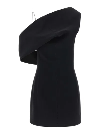 Jacquemus La Robe Pesce Courte Dress In Black