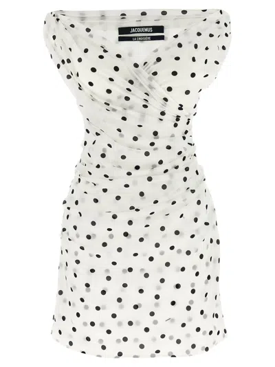 Jacquemus La Robe Rita Dress In White