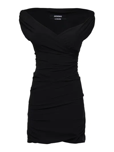 Jacquemus La Robe Rita Dress In Black