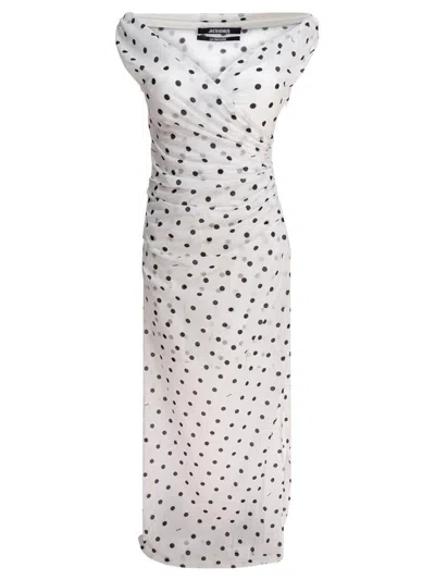 Jacquemus La Robe Rita Longue In White