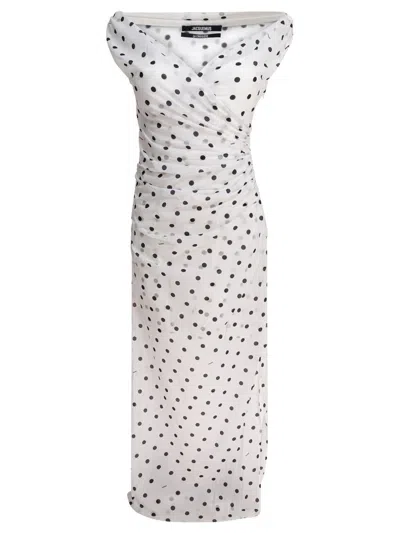Jacquemus La Robe Rita Longue In White