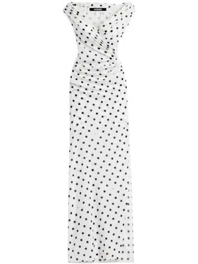 JACQUEMUS JACQUEMUS LA ROBE RITA LONGUE