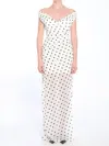 Jacquemus La Robe Rita Longue In White