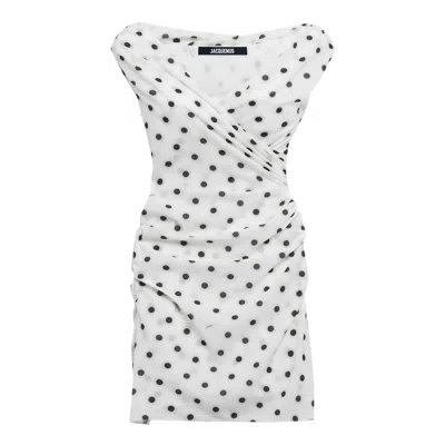 Jacquemus La Robe Rita In White