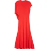 Jacquemus The Salerno Open Back Midi Dress In Red