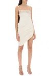 Jacquemus La Saudade Mini Dress In White