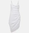 Jacquemus White Les Classiques 'la Robe Saudade Longue' Maxi Dress In White
