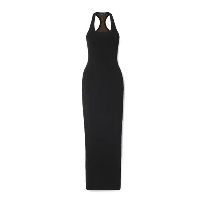 Jacquemus La Robe Scala In Black