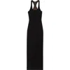 Jacquemus La Robe Scala Racerback Body-con Tank Dress In Black