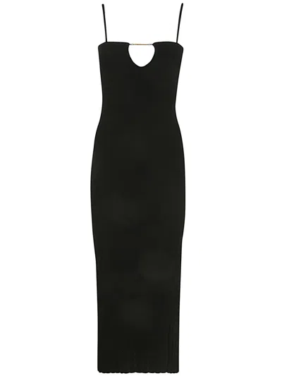 JACQUEMUS RIBBED DRESS