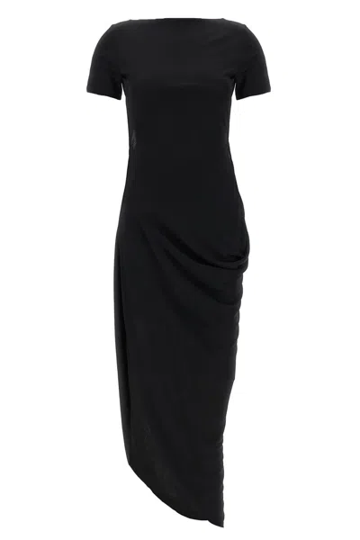 Jacquemus 'la Robe Sole' Dress In Black